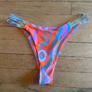 Vibrant Multicolor Women's Swim Bottom